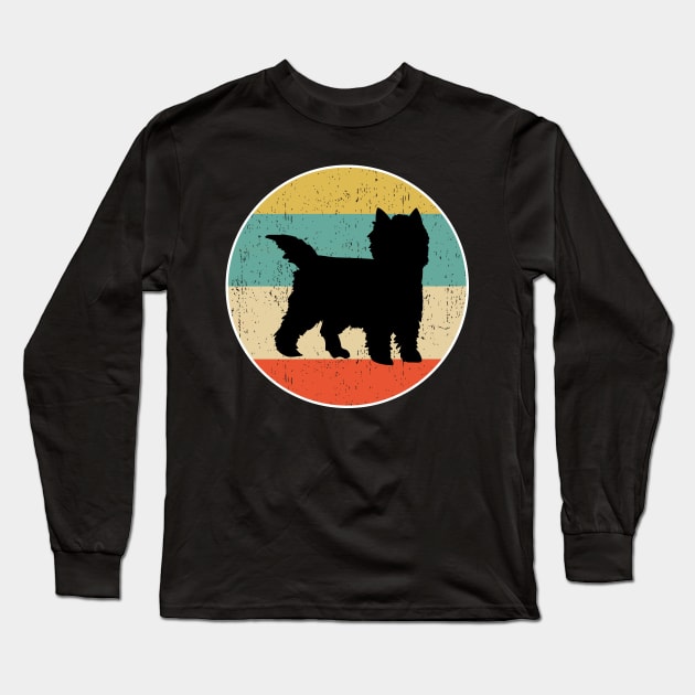 Cairn Terrier Dog Gift design Long Sleeve T-Shirt by KuTees